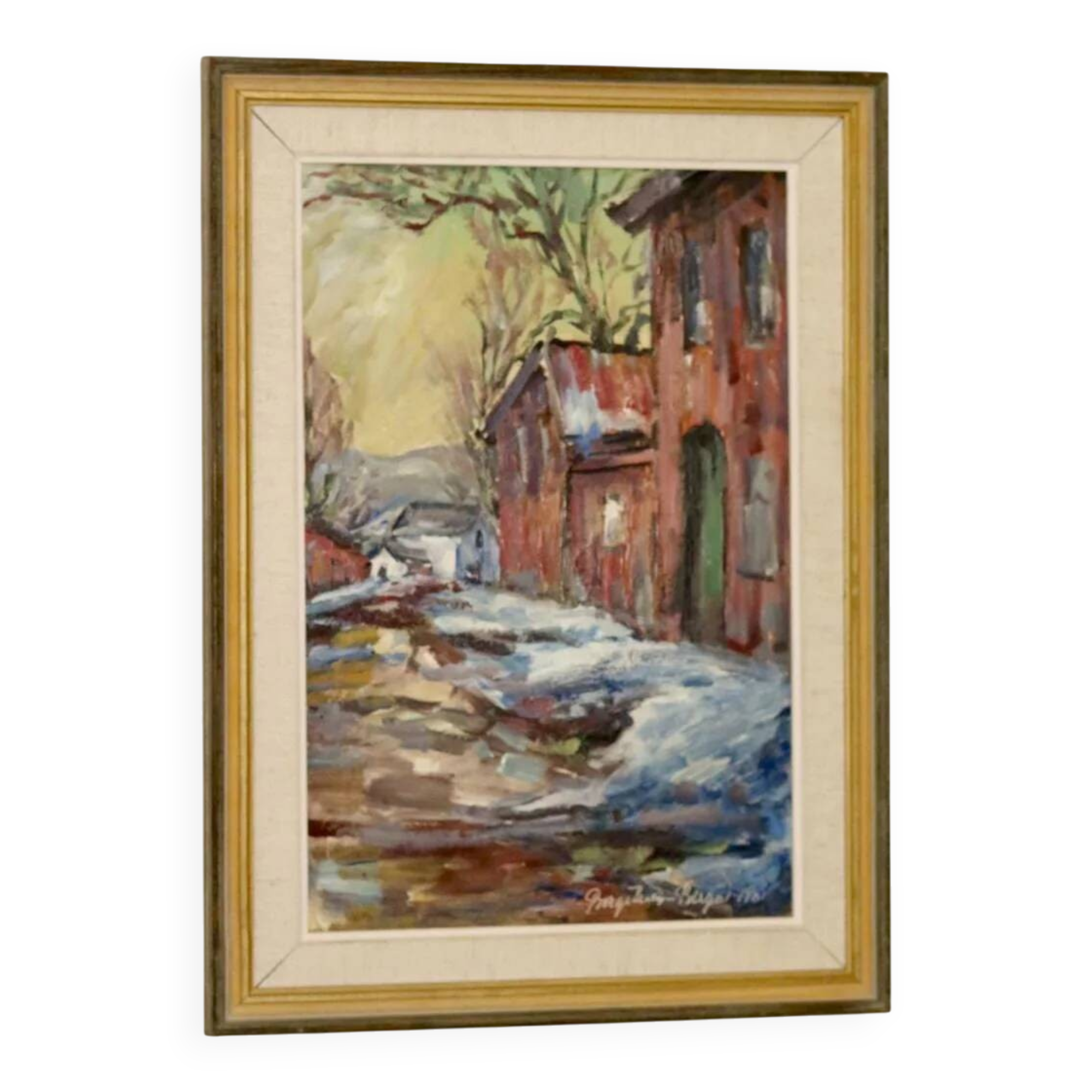 "On the Other Side of the Street" by Carl E Brega