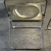 Suite de 3 chaises pliantes Plia par Giancarlo Piretti pour Castelli