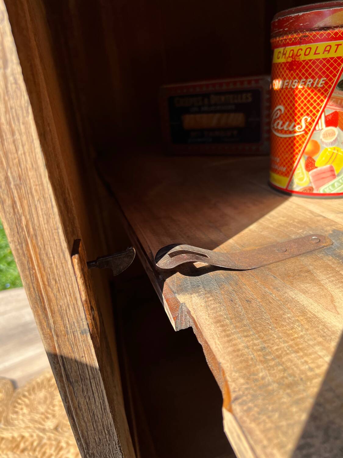 Art Deco light oak sideboard