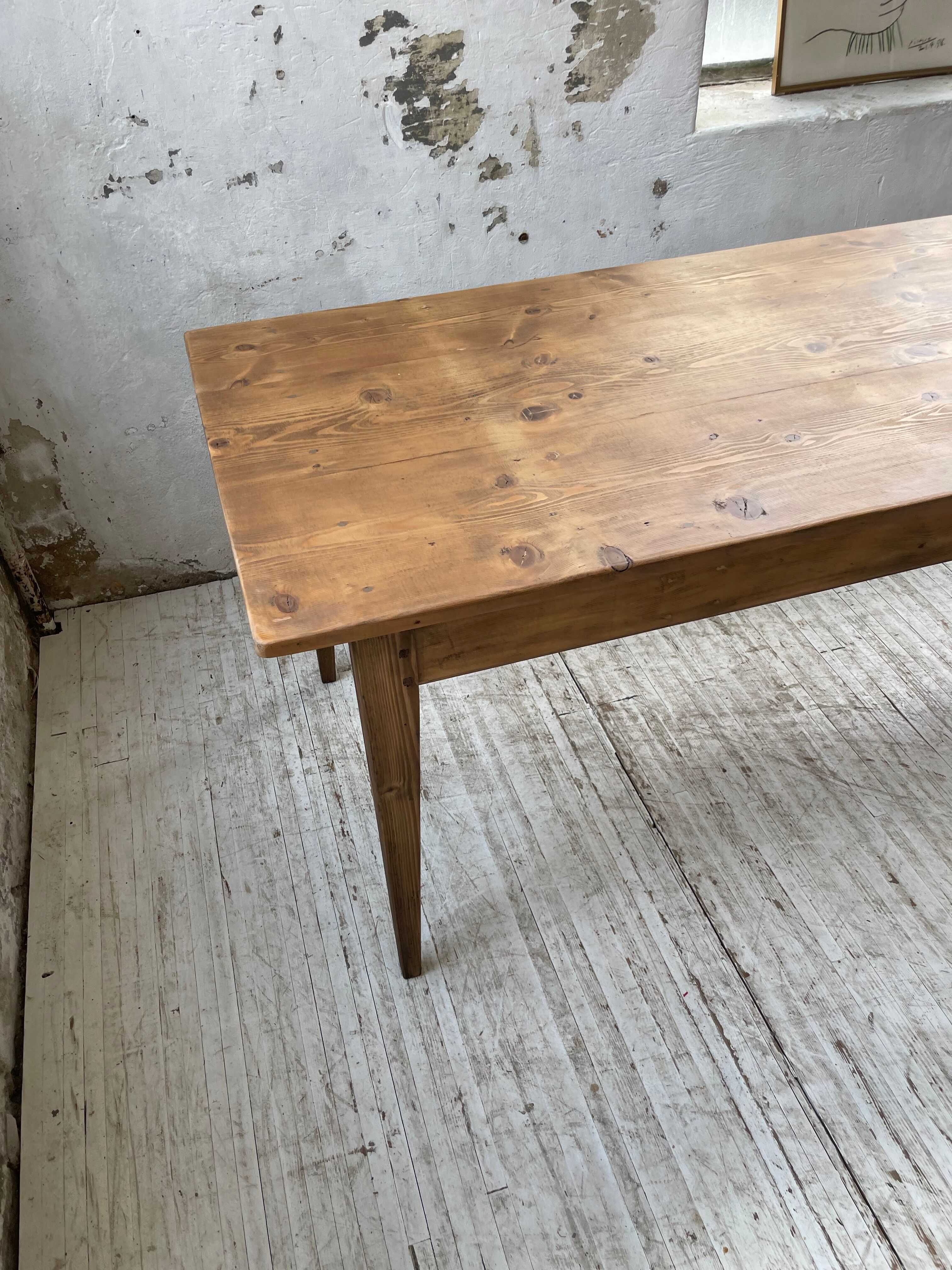 Xxl pine farmhouse table 338cm