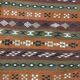 Berber Kilim handmade multicolored wool 119 x 177 cm