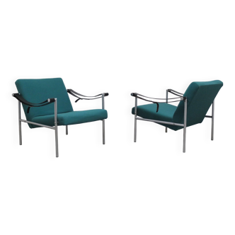 Rare pair of 'SZ08' lounge chairs by Martin Visser for 't Spectrum, 1960s
