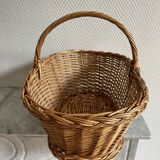 Vintage wicker basket