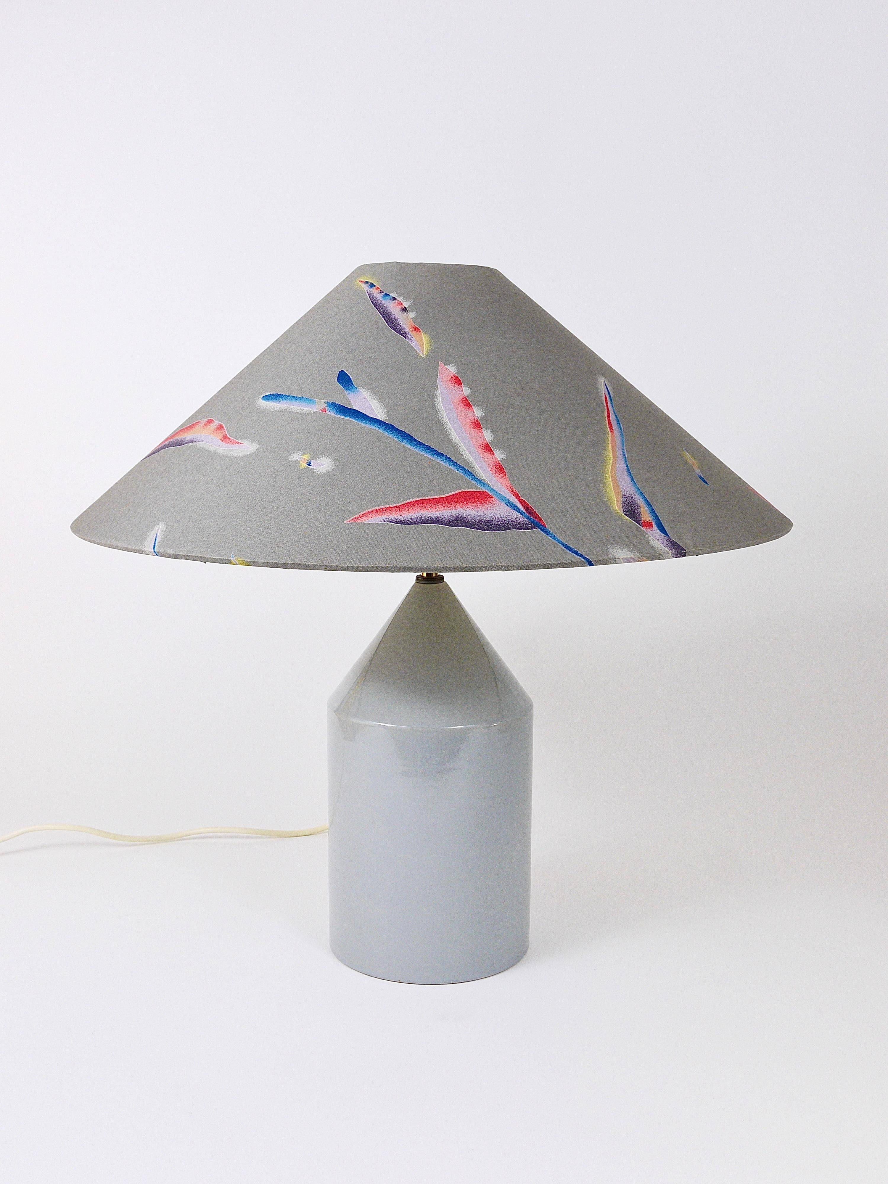 Post-modern coloured table lamp, Italy, 1980s