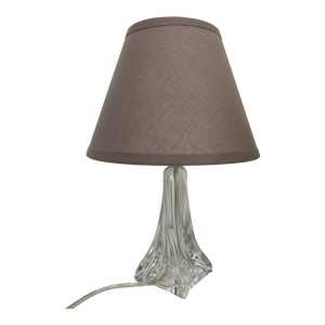 Lampe à poser cristal signée