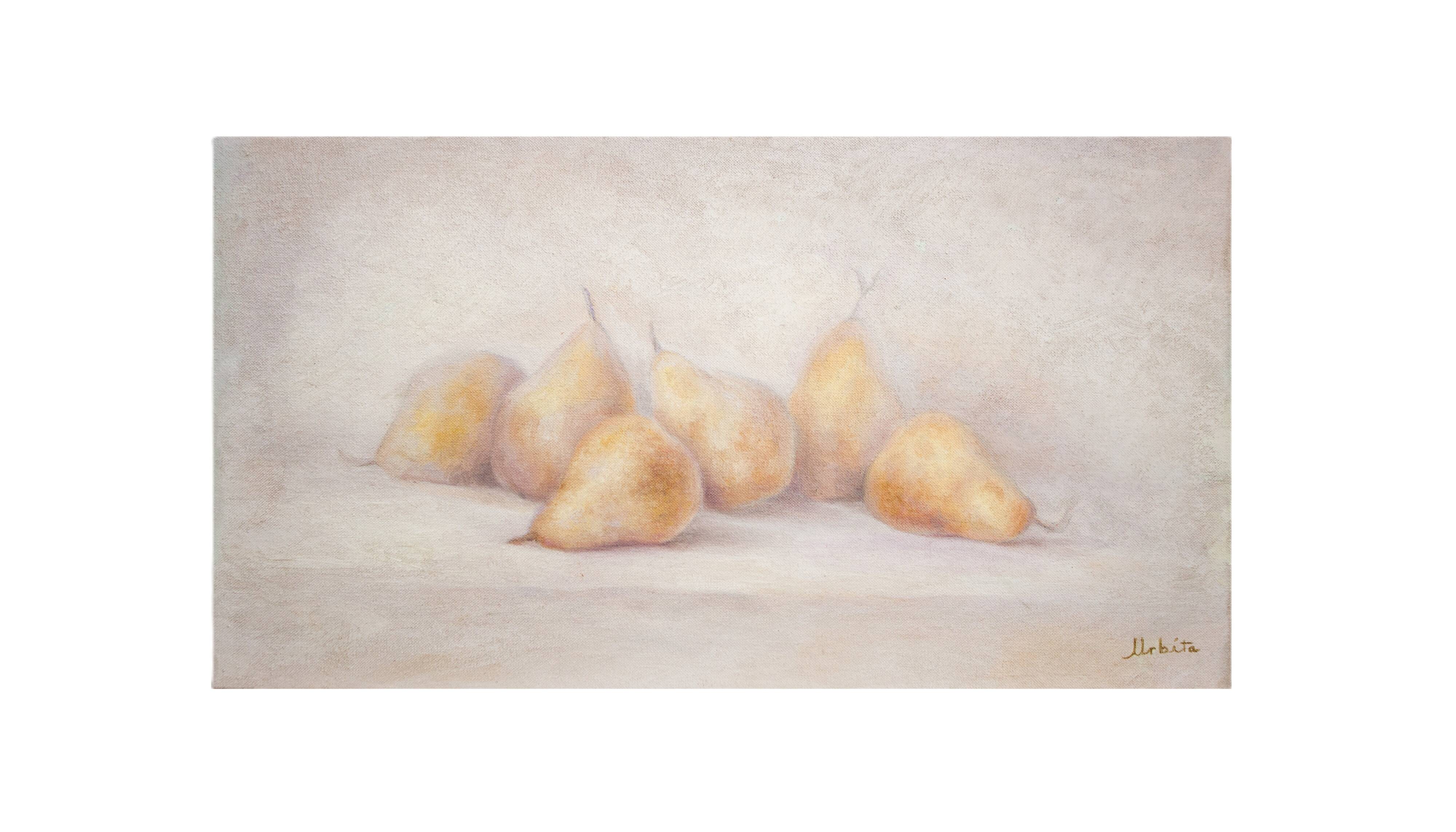 Oil paint with paint. Contemporary winery.