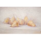 Oil paint with paint. Contemporary winery.