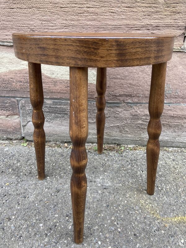 2 tabourets scandinave Baumann vintage