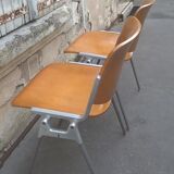 Paire de chaises Giancarlo Piretti 1970