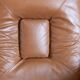 "Space age" armchair, 1970s, leather.