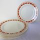 5 flat plates in iron earth of the Salins model Lucette 210834