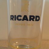 Set of 6 Ricard 27cl glasses signed Lehanneur