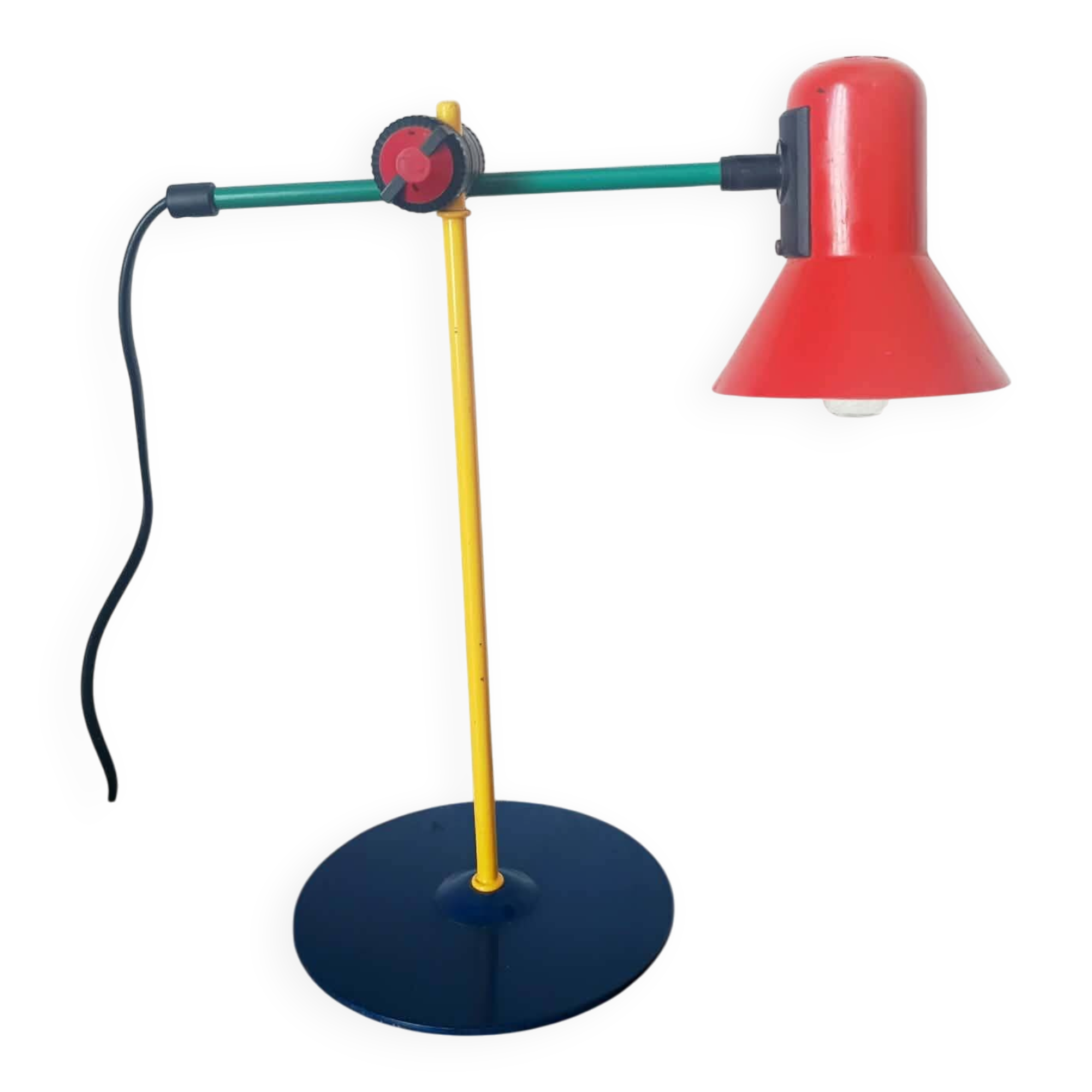 Veneta lamp in Memphis style 1980