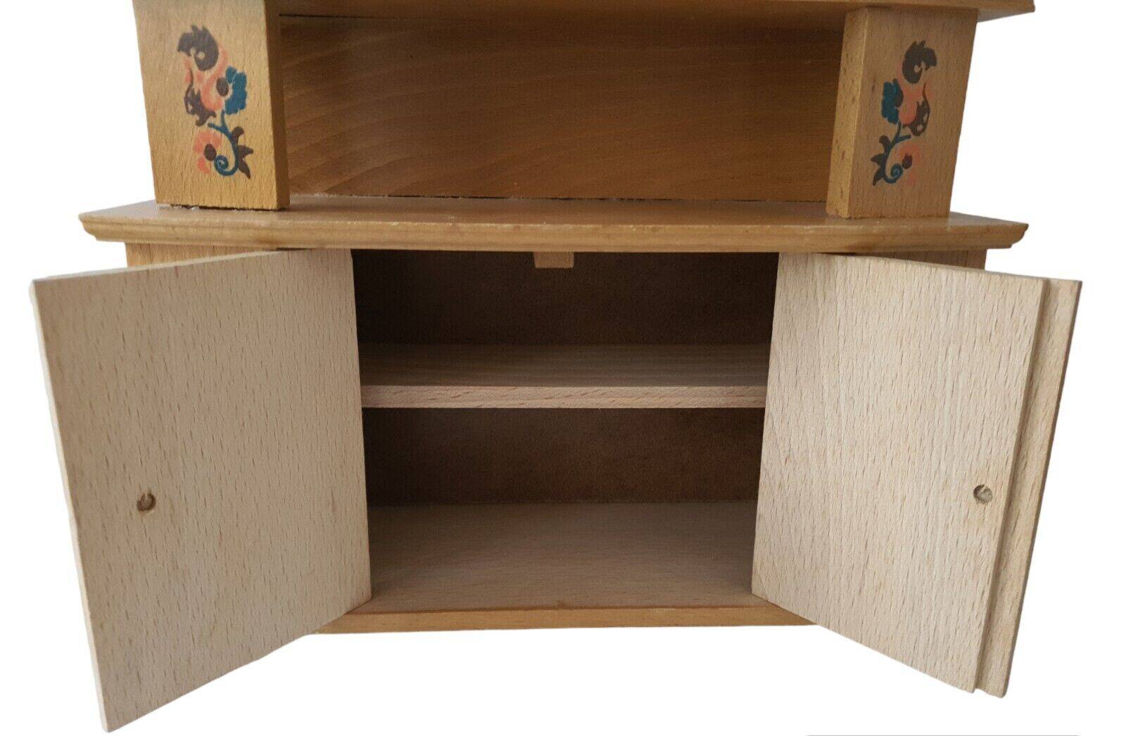 Dolls furniture buffet mado vintage dollhouse other