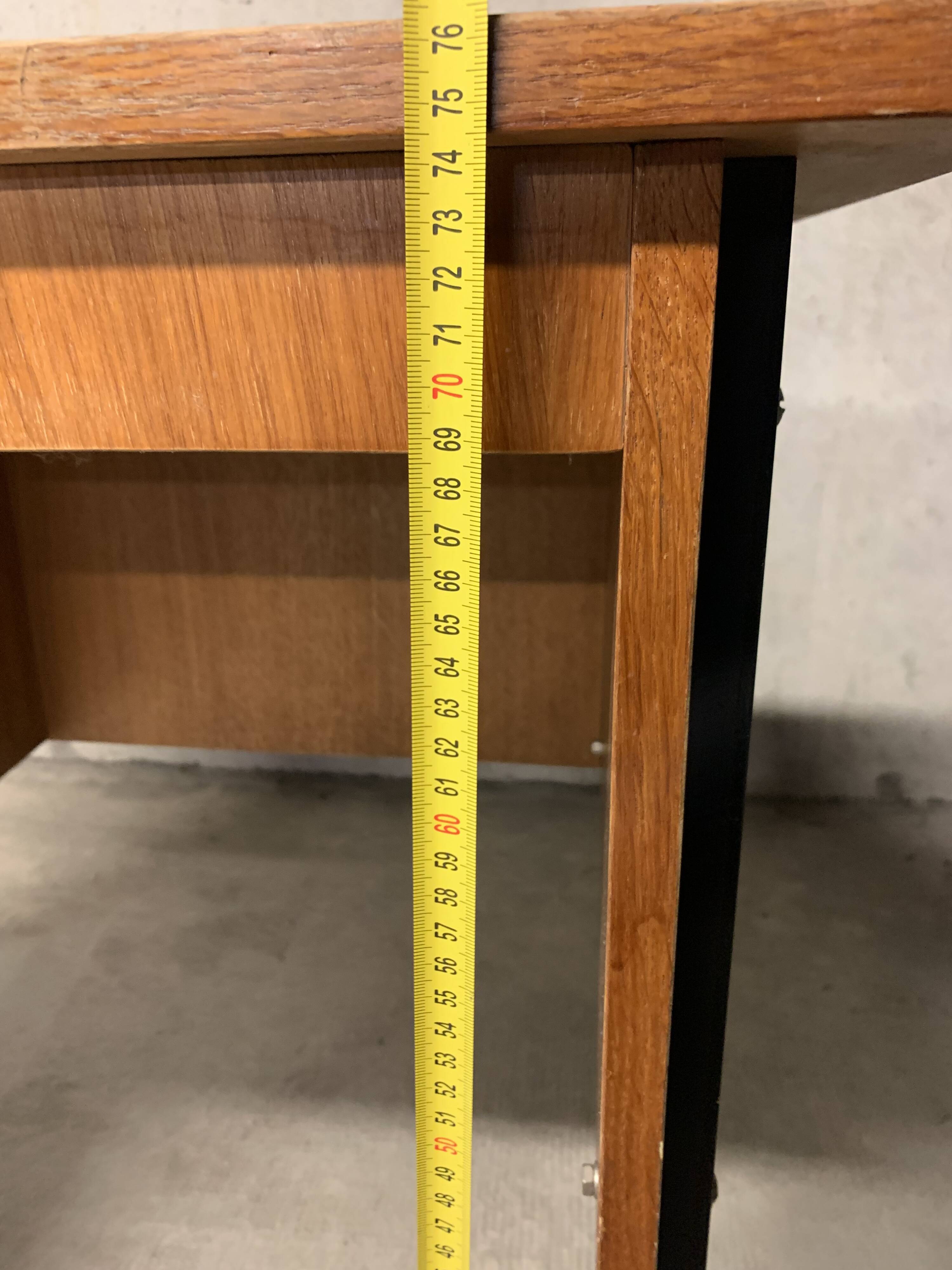 Vintage Look Wooden Desk Retro Design 1950 1960