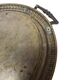 Antique Polish oval guilloché tray from Jarra, 1890s