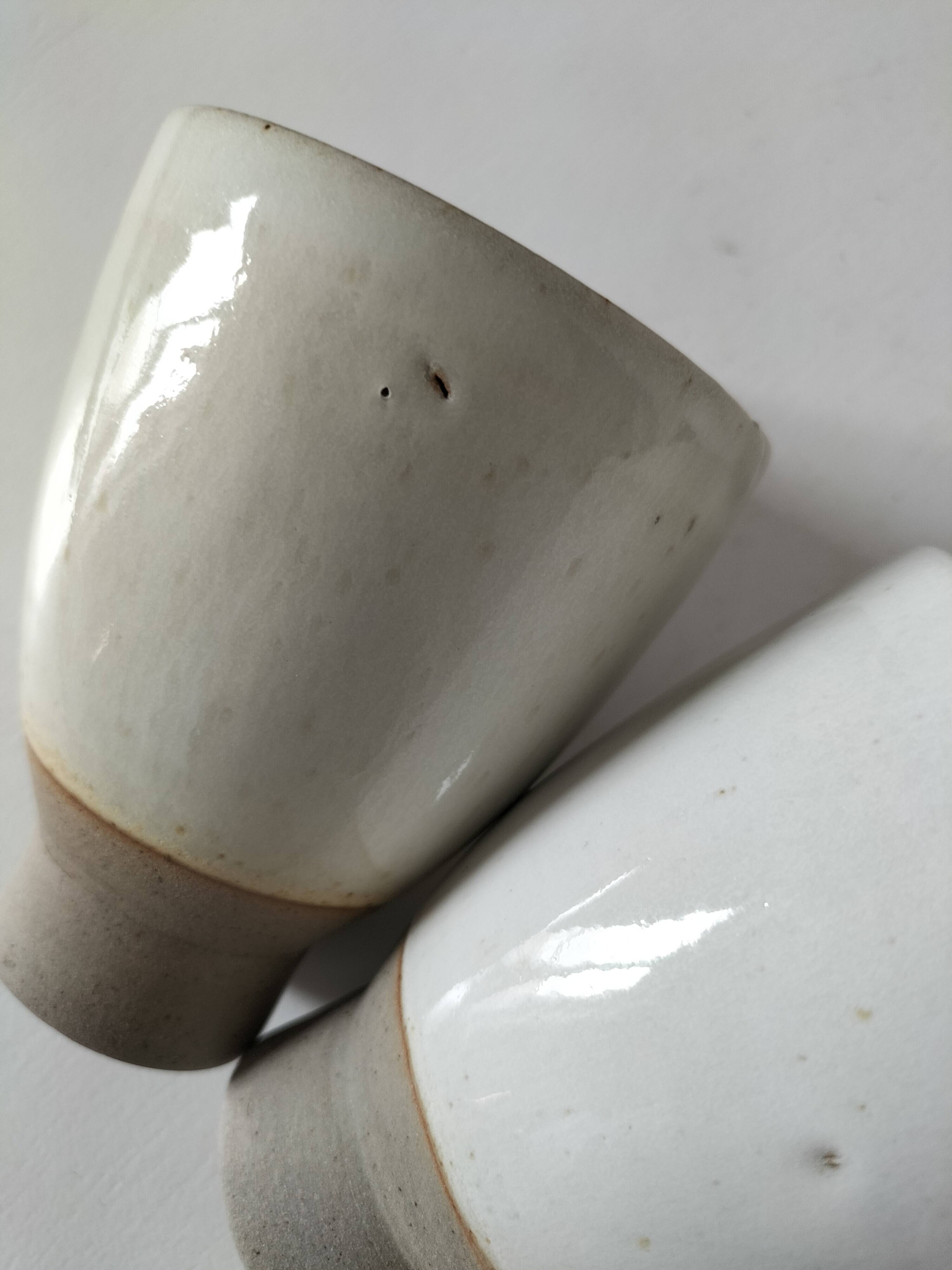 Two goblets on a pedestal Atelier Hurtault Puisaye