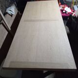 Industrial and wooden table