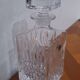 Royal cristal rock crystal whiskey decanter