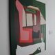 Contemporary colorful abstract "serenity" 100x80cm on canvas by Bodasca