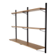 Oak shelving unit, Danish design, 1970s, production: Denmark