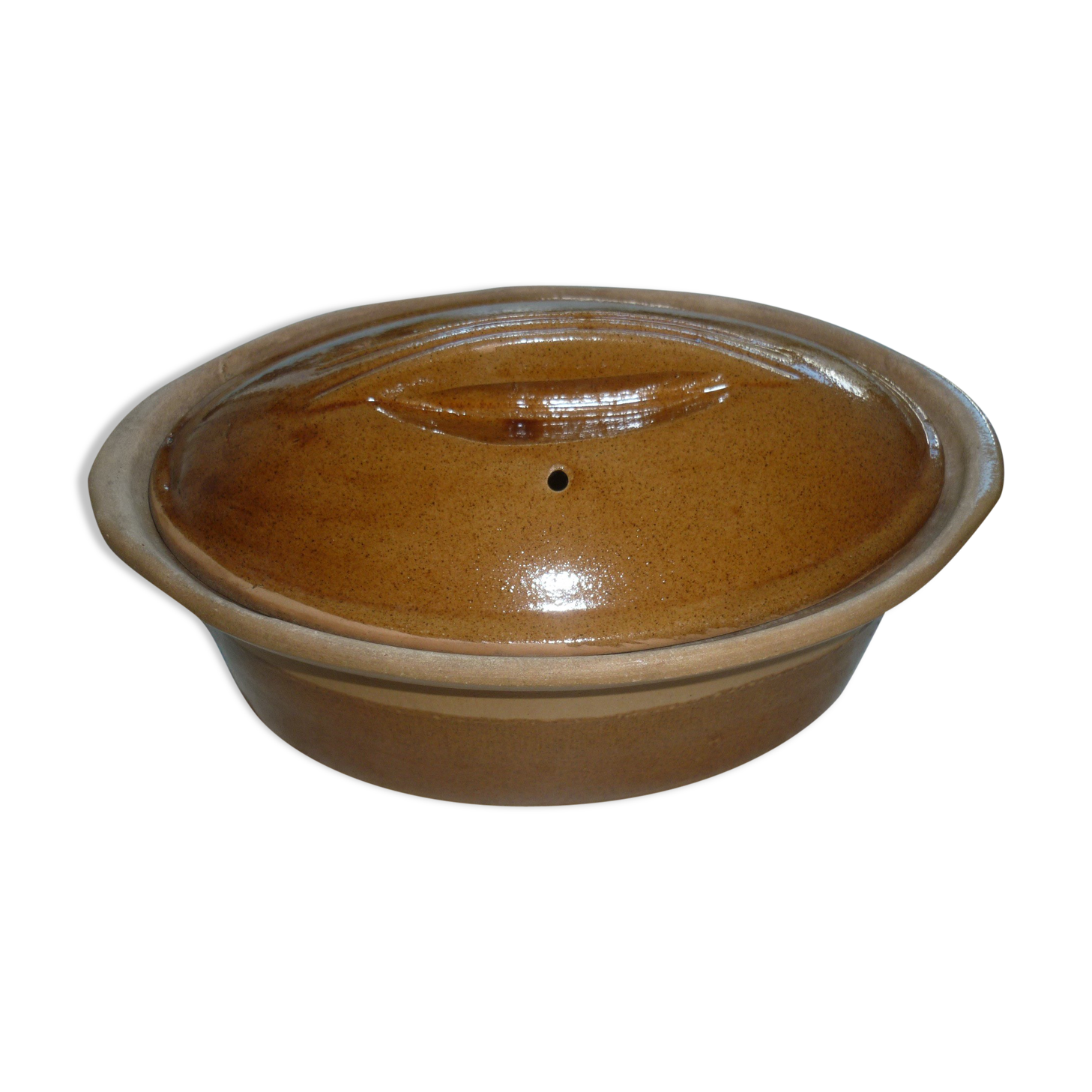 Oval terrine 25 cm for pâté or simmer 1960
