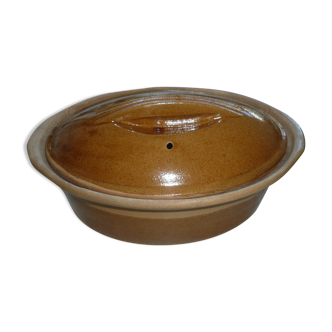 Oval terrine 25 cm for pâté or simmer 1960