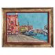 Impressionist painting "Venice", oil on canvas by Olga Milunovic.