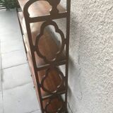 English Mahogany Wall Shelf – Georgian Style Bookcase Early 20th Century