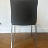 Set of 10 Lia Zanotta chairs
