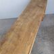Vintage bench period 1960 old solid wood