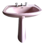 Old pink sink