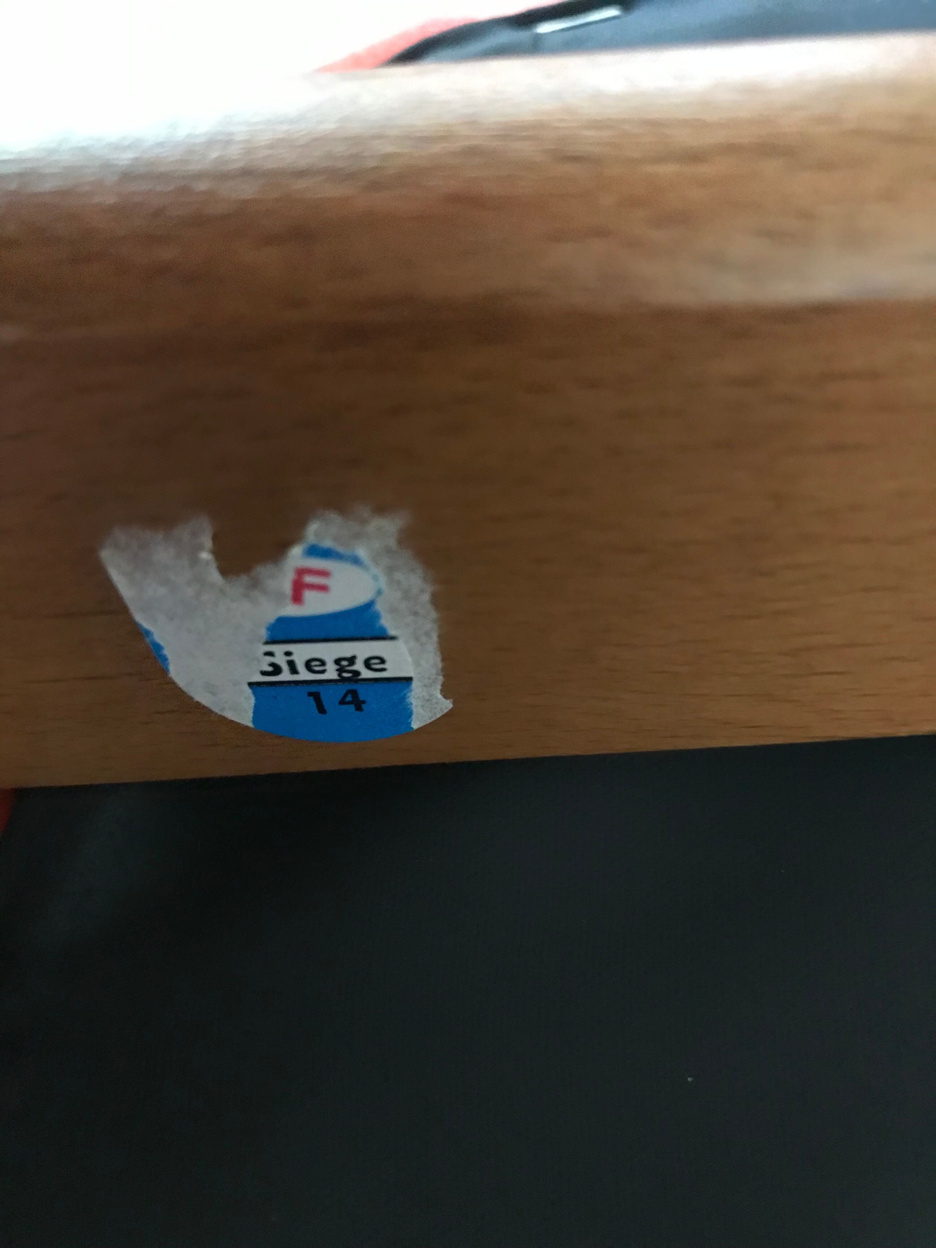 4 vintage teak chairs