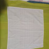 Set of white old napkins