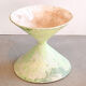 Pair of Eternit planters Diabolo design Anton Bee assisté de Guhl, Eternit