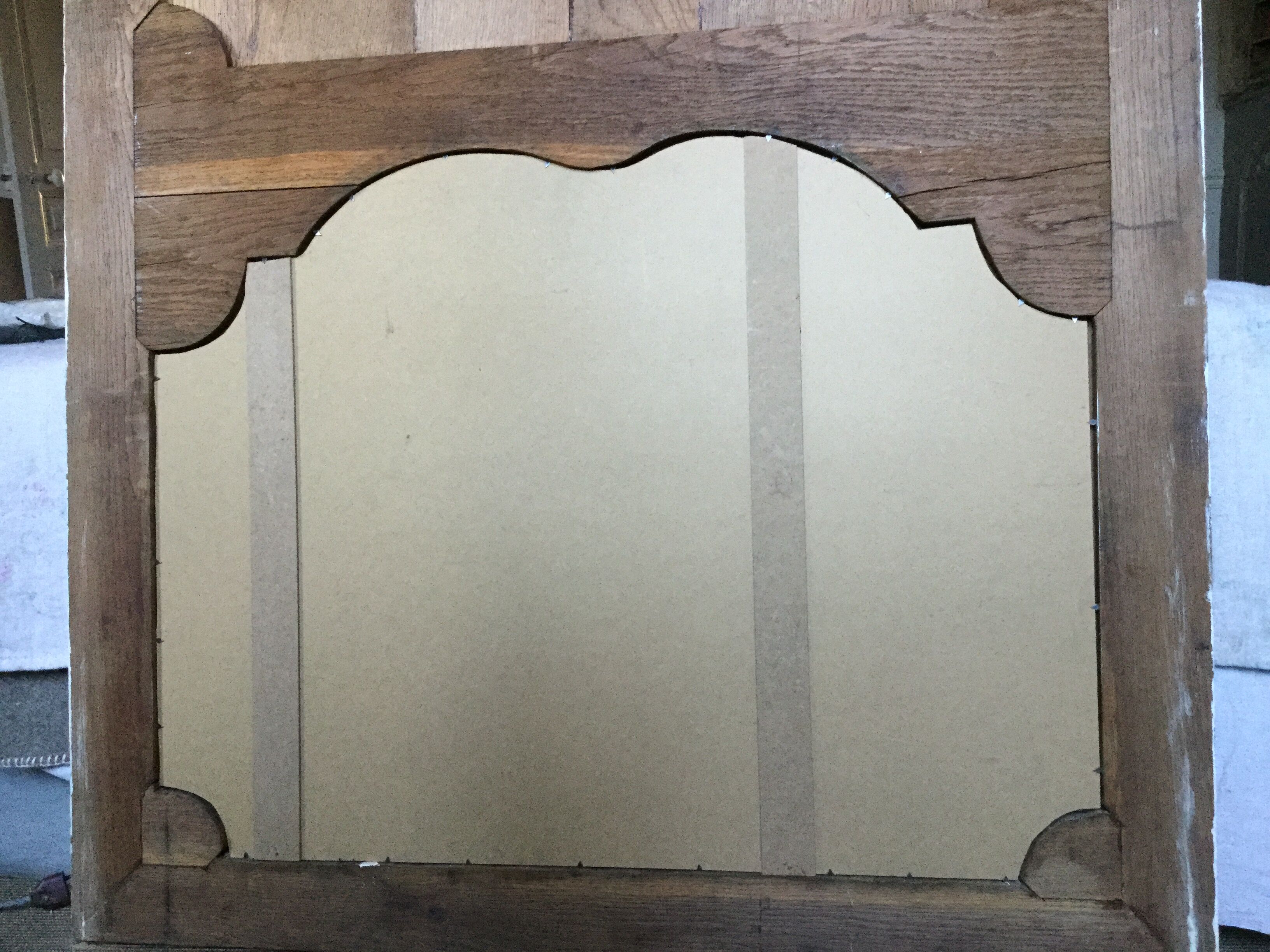 Trumeau in oak - 175x110cm