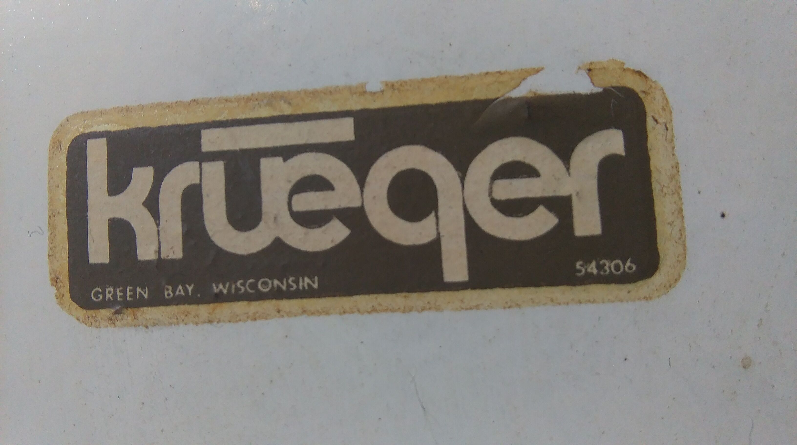 Pair of chairs Krueger American original edition of the 1950s