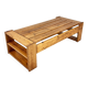 Mid Century Pine Coffee Table, 1960s
