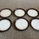 6 dessert plates