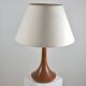 Lampe de table vintage danoise des années 50 scandinave