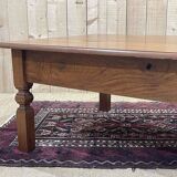 Teak coffee table with 2 drawers, work from the 1950s