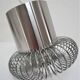 Philippe Rogier stainless steel pendant lamp for Oxar design gallery 70s