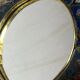 Miroir en bois peint et verre
