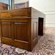 Bureau anglais classique avec cuir noir