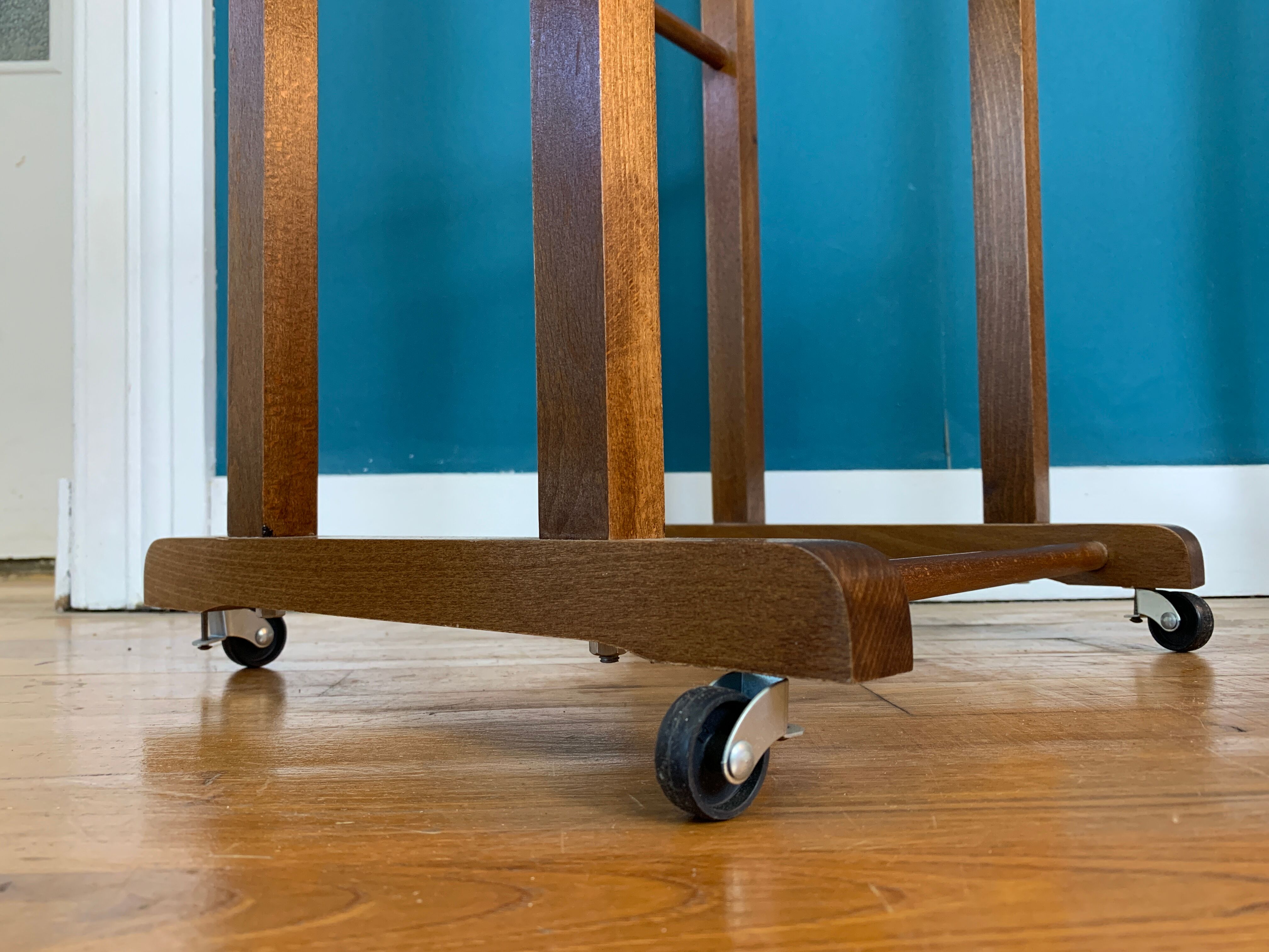 Vintage wooden valet