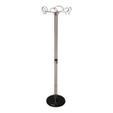 1970s chrome floor coat rack