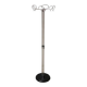 1970s chrome floor coat rack