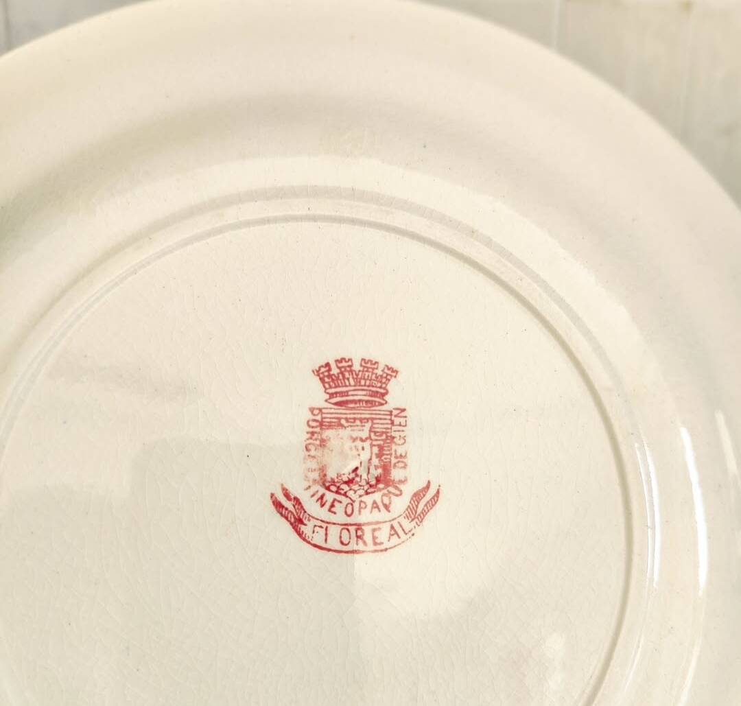 Assiette terre de fer