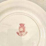 Assiette terre de fer