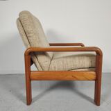 Pair of vintage Scandinavian teak chairs 1970s